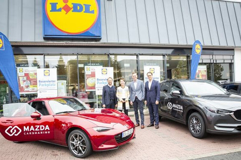 Mazda Carsharing erfolgreich angelaufen