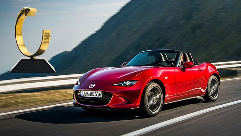 Mazda MX-5 gewinnt Auto Trophy 2018