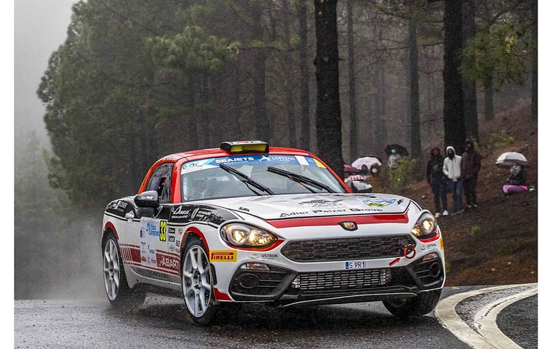 Im Abarth Rally Cup endet die Saison 2021 mit dem großen Finale der FIA ERC bei der Rally Islas Canarias