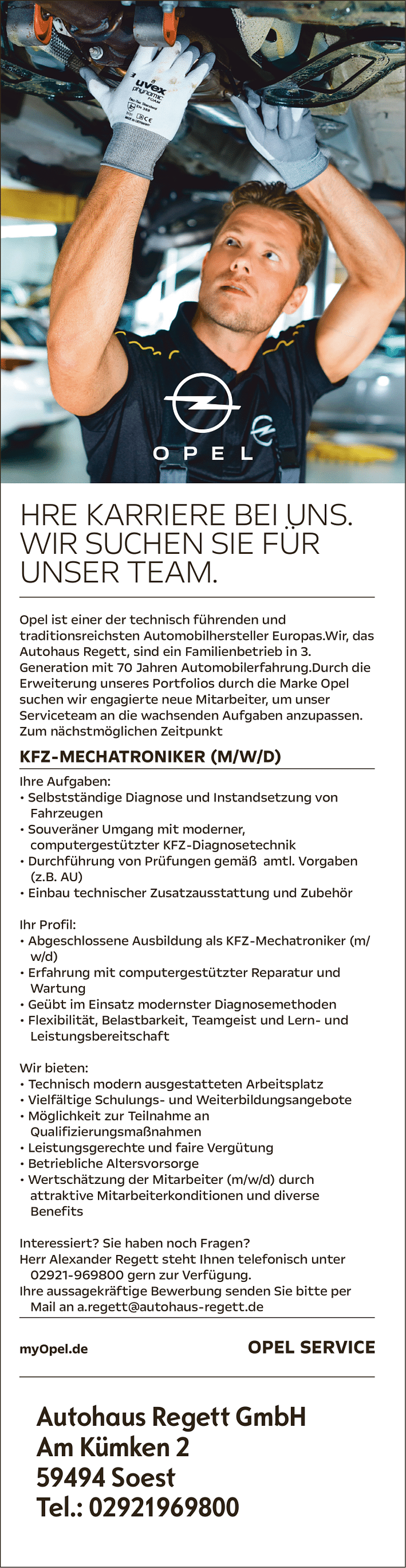 KFZ Mechatroniker