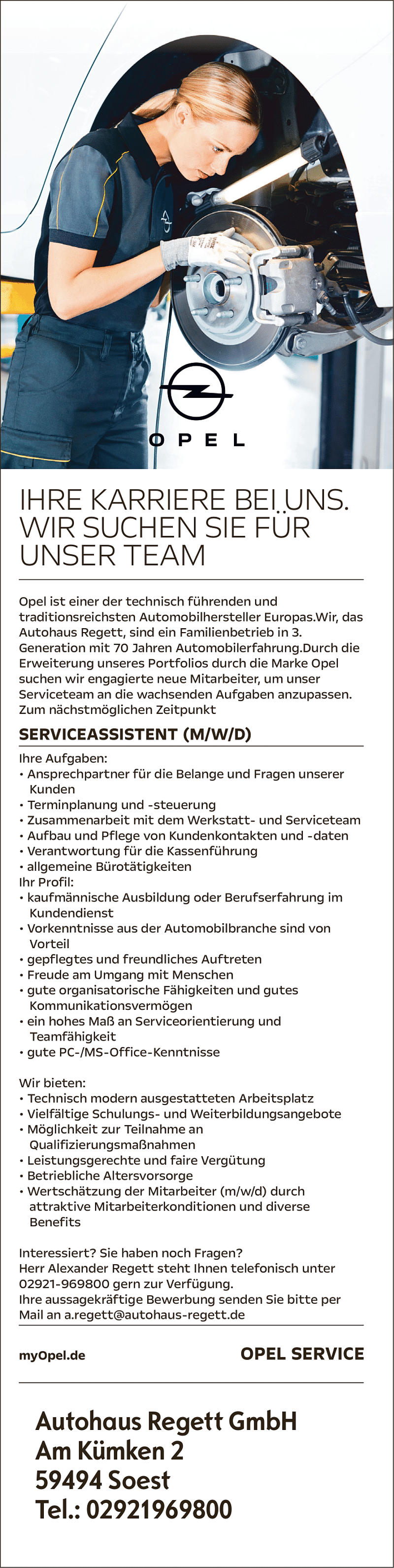 Serviceassistent