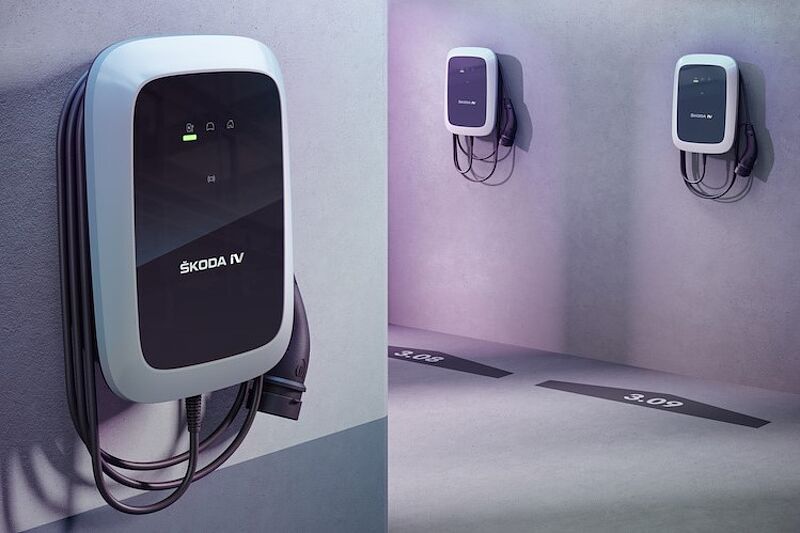 Staatlicher Zuschuss für ŠKODA iV Charger macht heimische Wallbox besonders günstig